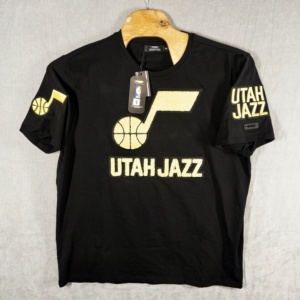 NWT NBA Pro Standard‎ Utah Jazz Shag Embroidered Mens XXL Basketball
